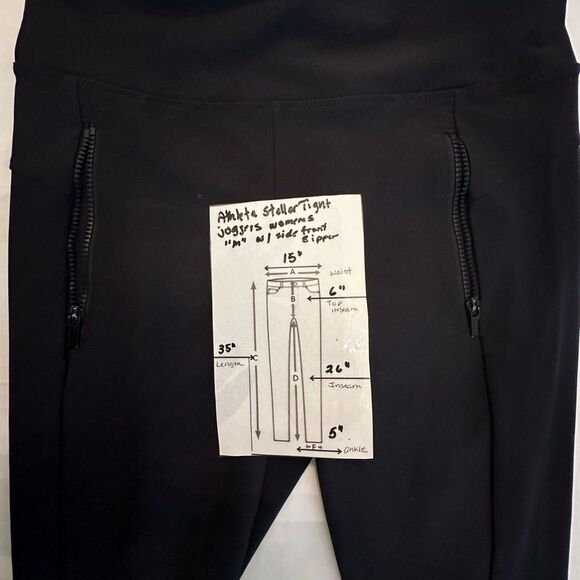 Athleta Black Stellar‎ Tight Pants Size M - Picture 10 of 10